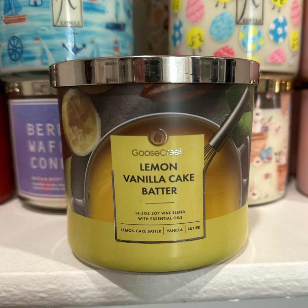 Goose Creek Lemon Vanilla Cake Batter